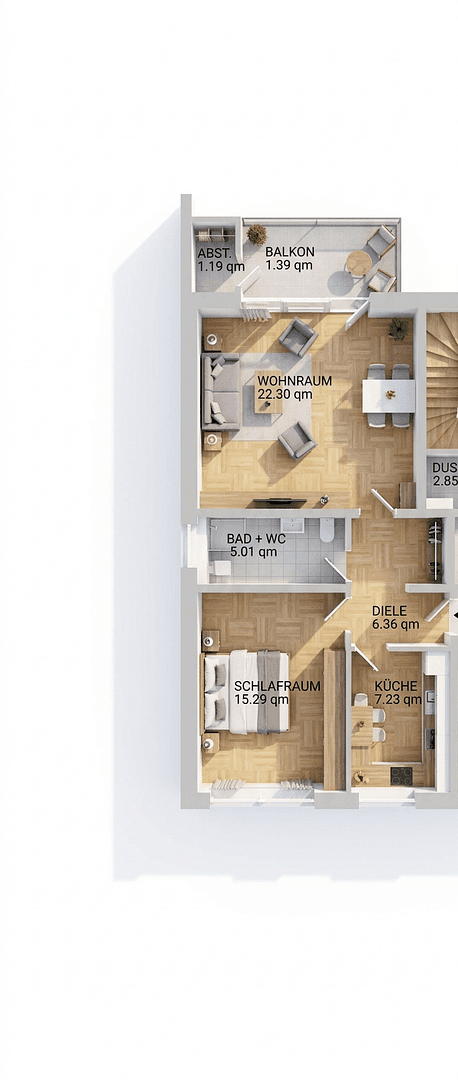 2 bedroom flat to rent, 59 m², Gartenstraße 73, Mönchengladbach, North Rhine-Westphalia 2 bedroom flat to rent, 59 m², Gartenstraße 73, Mönchengladbach, North Rhine-Westphalia