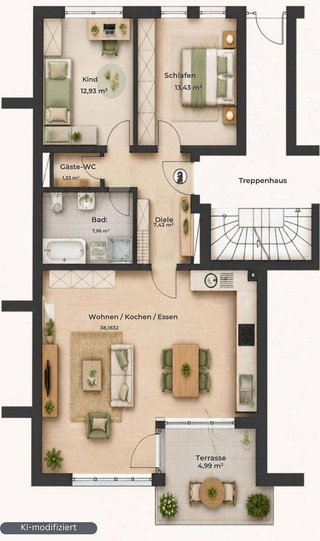 3 bedroom flat for sale, 87 m², Leverkusen, North Rhine-Westphalia 3 bedroom flat for sale, 87 m², Leverkusen, North Rhine-Westphalia
