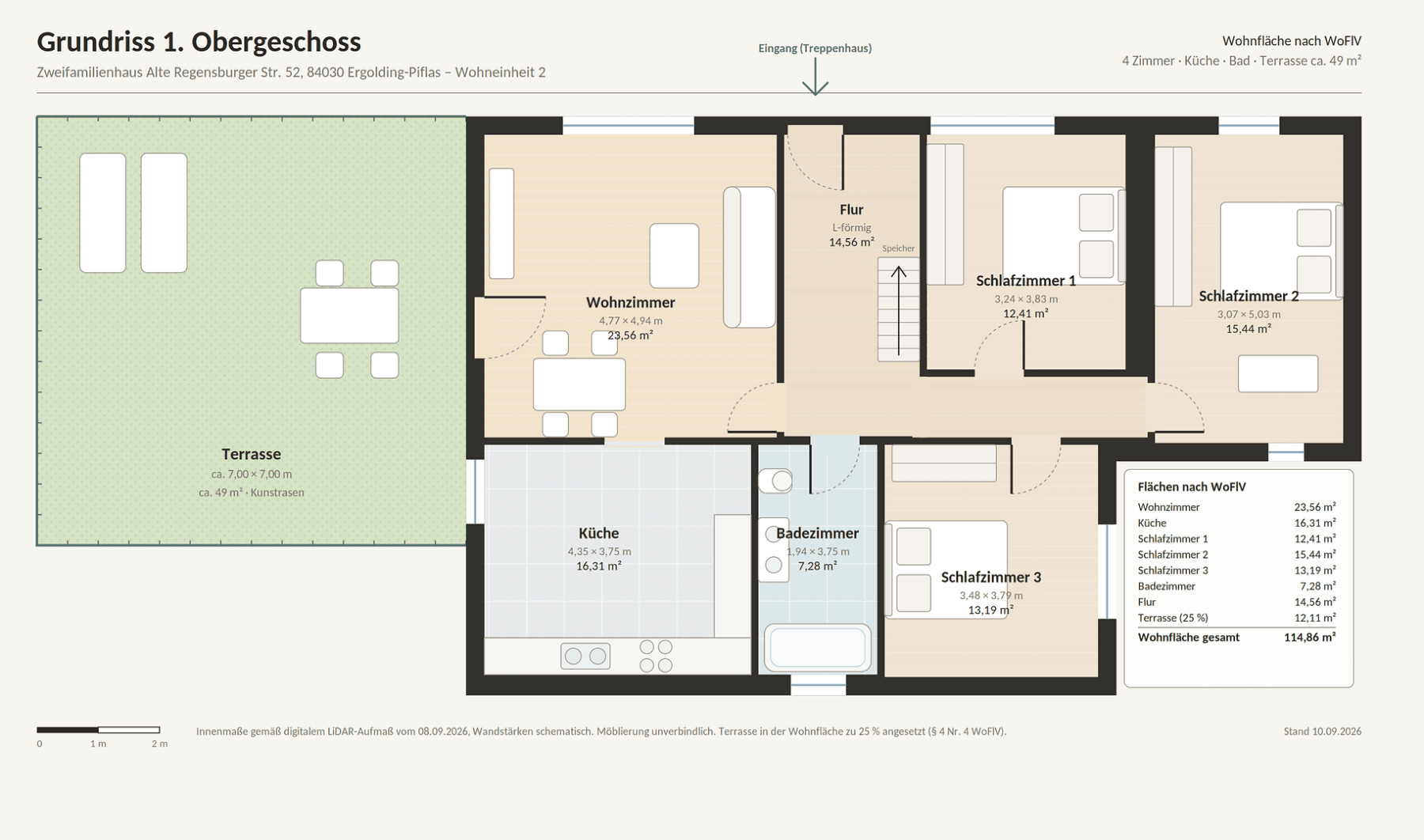 5 bedroom flat to rent, 115 m², Ergolding, Bavaria 5 bedroom flat to rent, 115 m², Ergolding, Bavaria