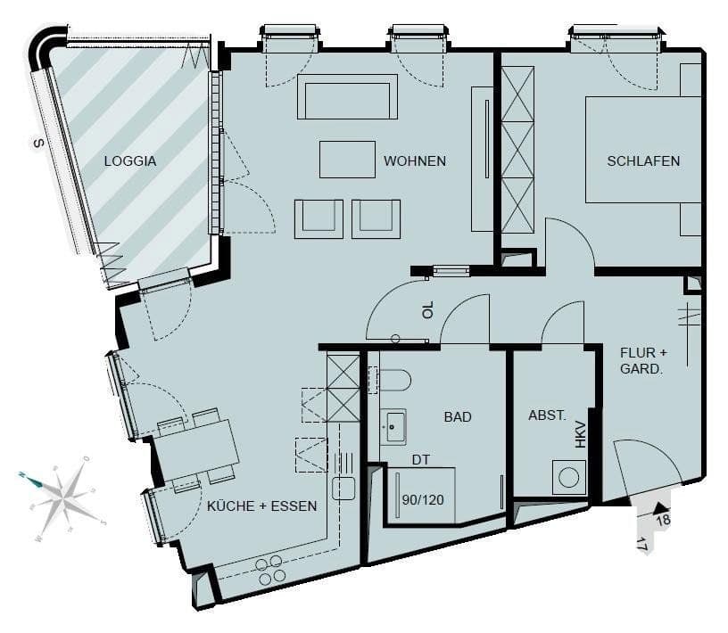 2 bedroom flat to rent, 81 m², Lübeck, Schleswig-Holstein 2 bedroom flat to rent, 81 m², Lübeck, Schleswig-Holstein