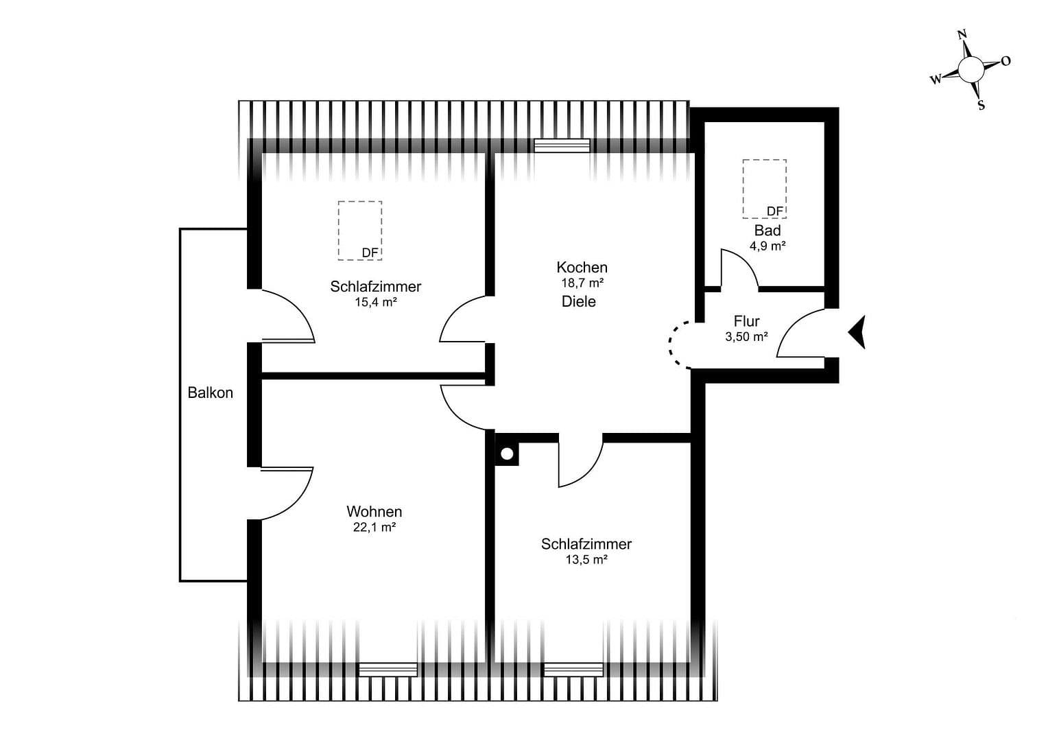 3 bedroom flat for sale, 84 m², Bruckmühl, Bavaria 3 bedroom flat for sale, 84 m², Bruckmühl, Bavaria