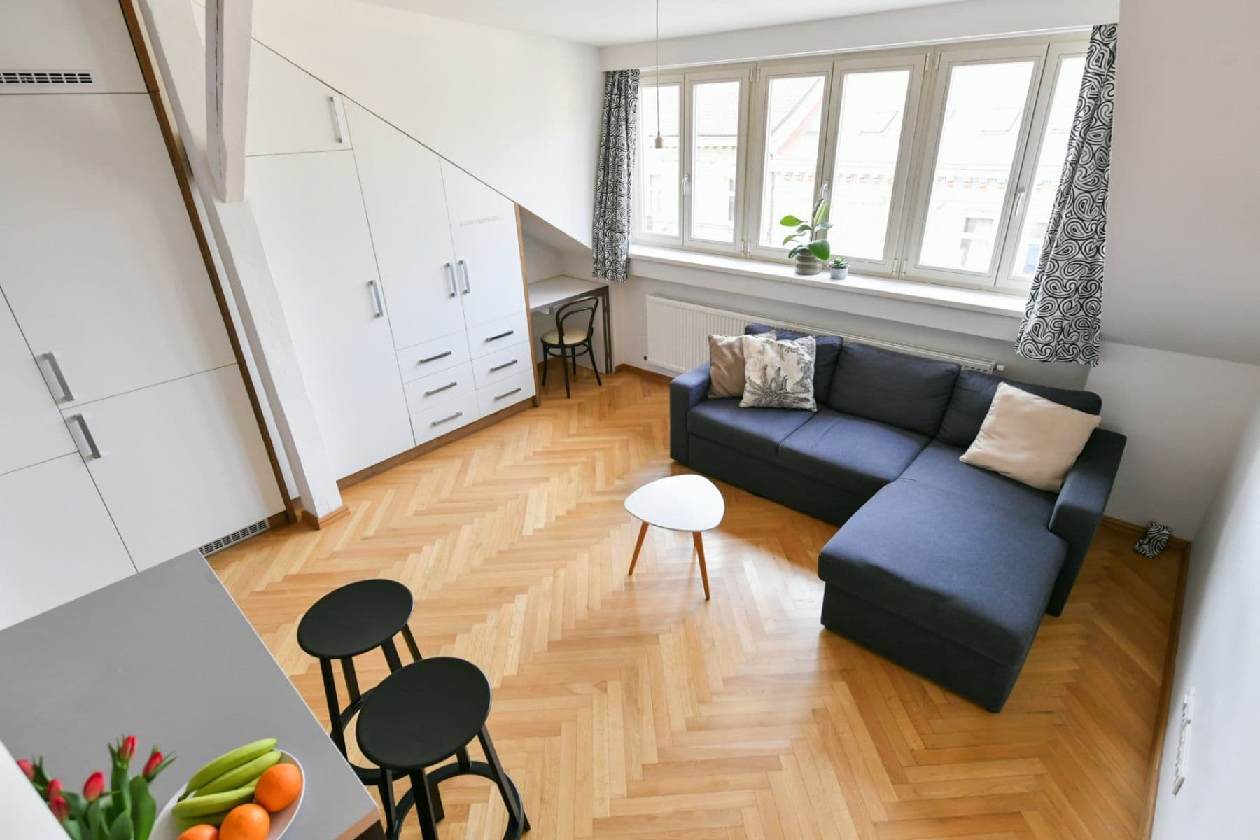 1 bedroom with open-plan kitchen flat for sale, 43 m², Sázavská, Prague, Prague 1 bedroom with open-plan kitchen flat for sale, 43 m², Sázavská, Prague, Prague