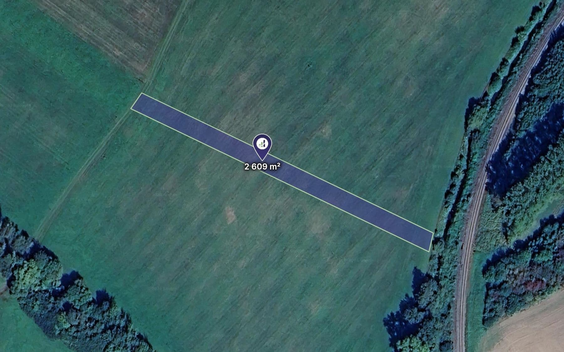 plot for sale, 1,305 m², Smidary, Královéhradecký Region plot for sale, 1,305 m², Smidary, Královéhradecký Region