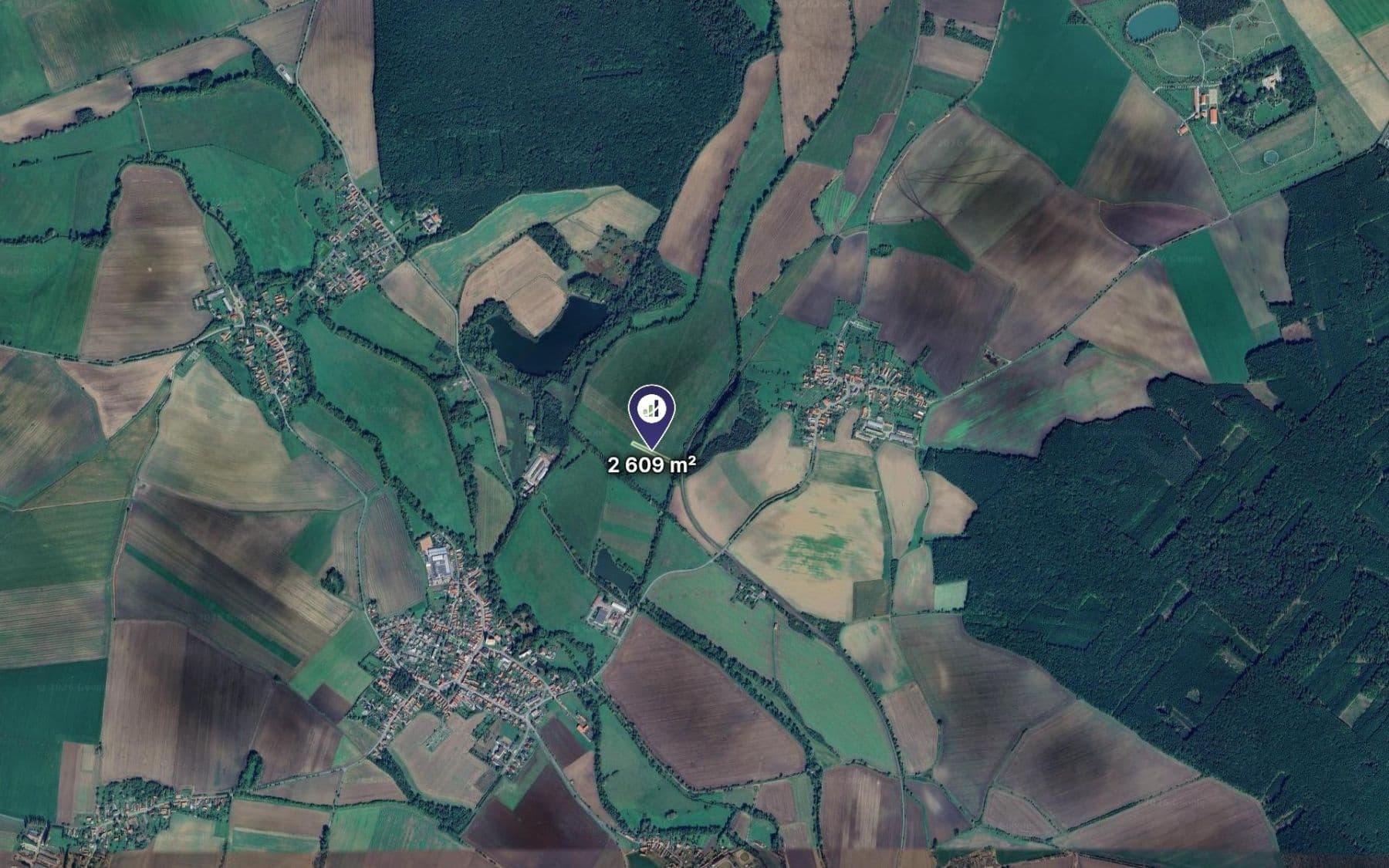 plot for sale, 1,305 m², Smidary, Královéhradecký Region plot for sale, 1,305 m², Smidary, Královéhradecký Region