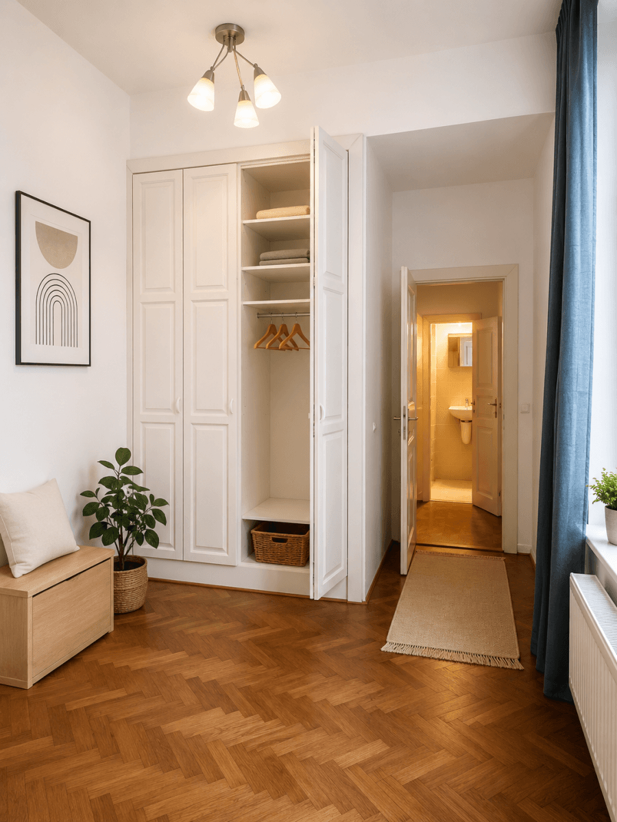 3 bedroom flat to rent, 94 m², Pštrossova, Prague, Prague 3 bedroom flat to rent, 94 m², Pštrossova, Prague, Prague