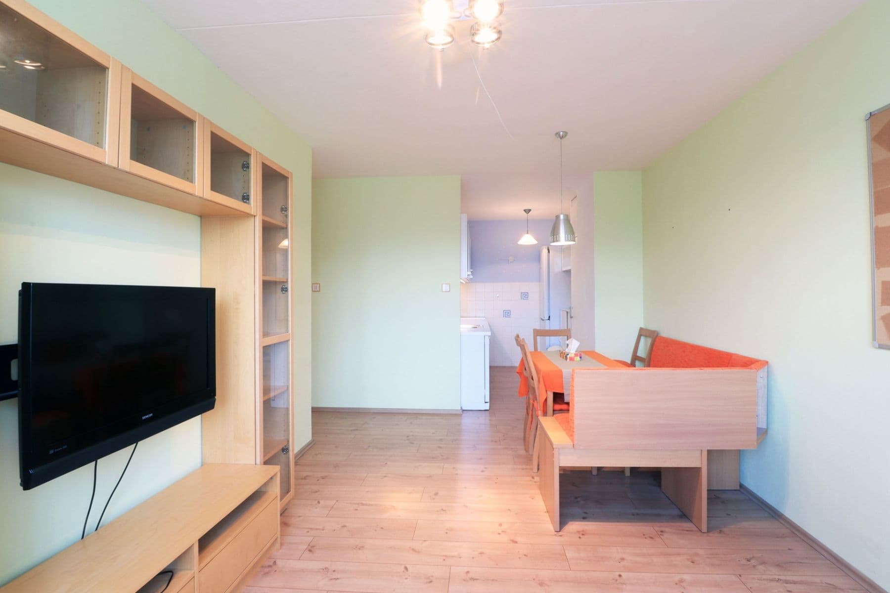 2 bedroom with open-plan kitchen flat to rent, 63 m², Ke škole, Prague, Prague 2 bedroom with open-plan kitchen flat to rent, 63 m², Ke škole, Prague, Prague