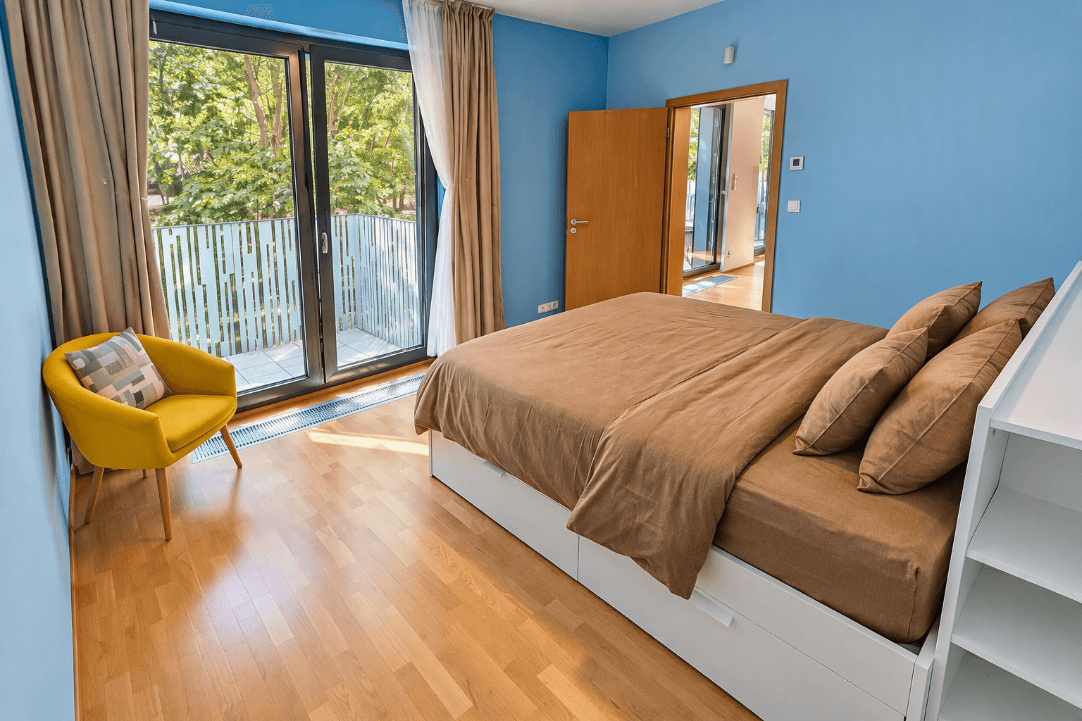 1 bedroom with open-plan kitchen flat to rent, 66 m², Olšanská, Prague, Prague 1 bedroom with open-plan kitchen flat to rent, 66 m², Olšanská, Prague, Prague