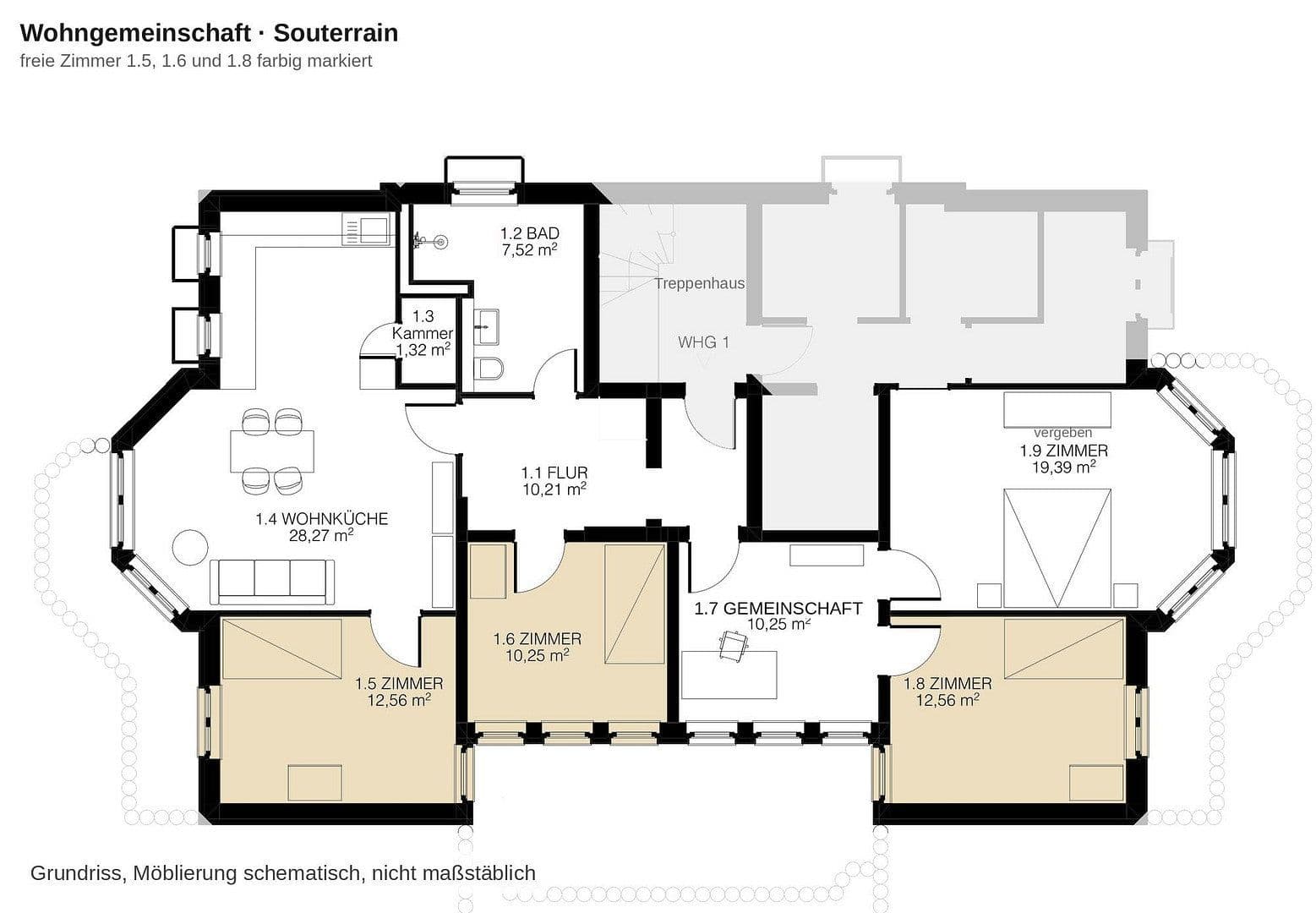 1 bedroom flat to rent, 11 m², Berlin, Berlin 1 bedroom flat to rent, 11 m², Berlin, Berlin