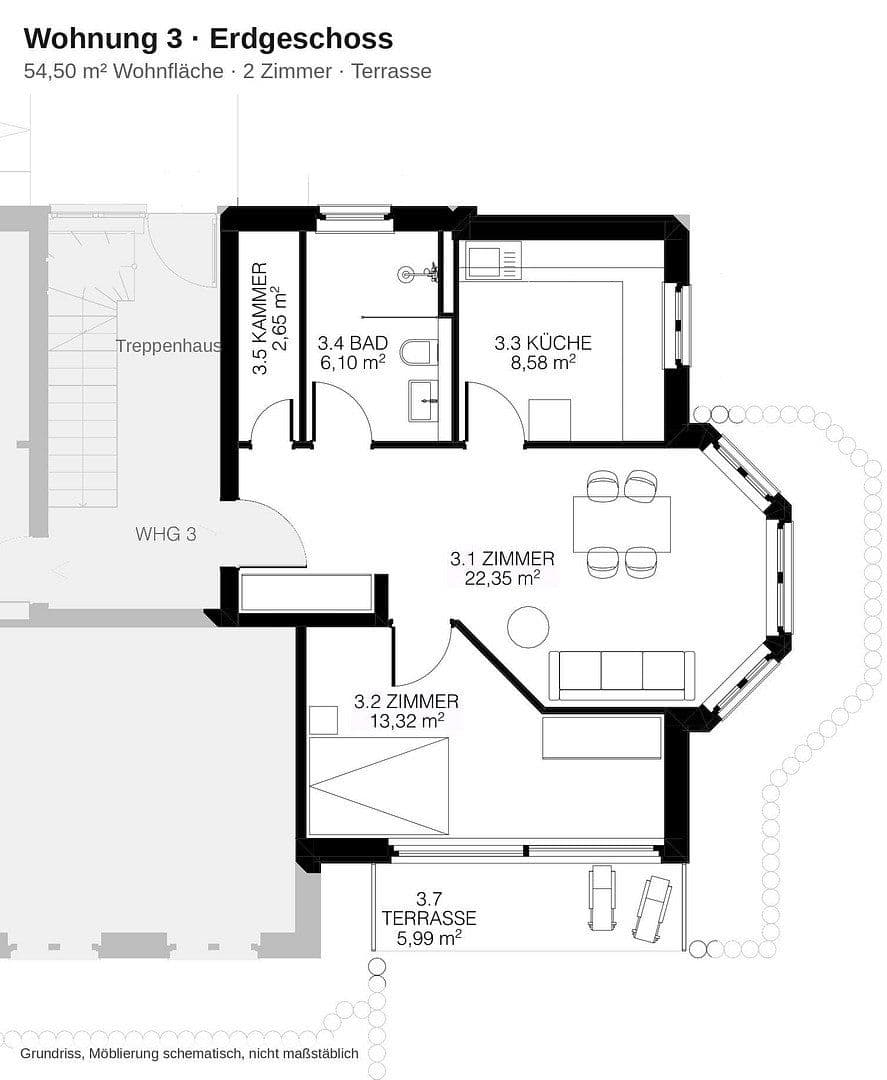 2 bedroom flat to rent, 55 m², Berlin, Berlin 2 bedroom flat to rent, 55 m², Berlin, Berlin