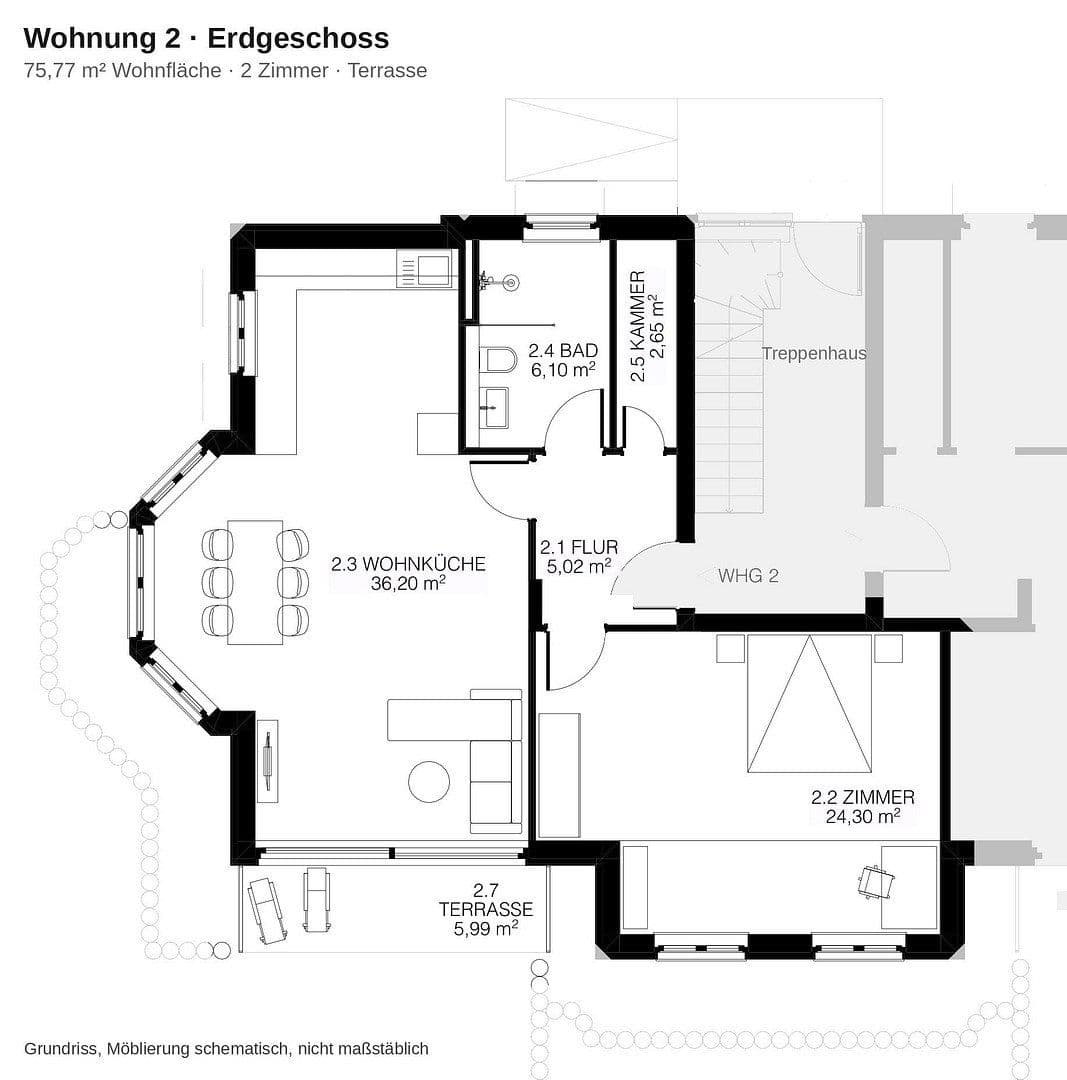 2 bedroom flat to rent, 76 m², Berlin, Berlin 2 bedroom flat to rent, 76 m², Berlin, Berlin