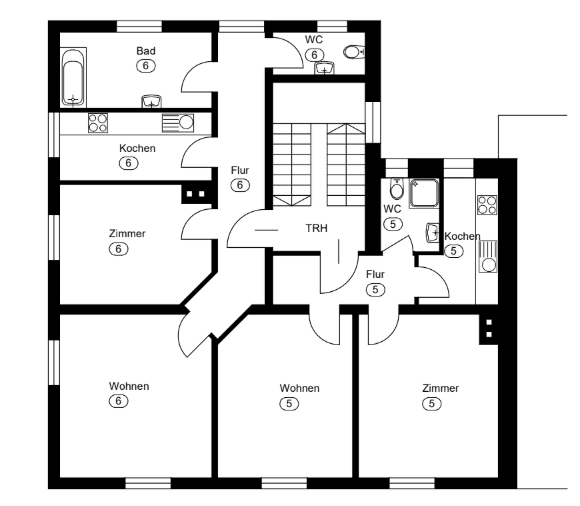 2 bedroom flat to rent, 58 m², Ebnerstraße 44, Augsburg, Bavaria 2 bedroom flat to rent, 58 m², Ebnerstraße 44, Augsburg, Bavaria