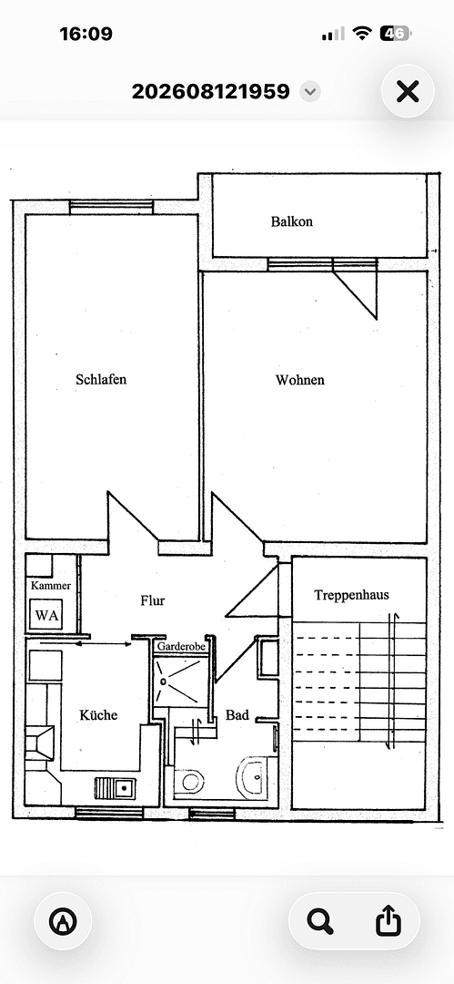 2 bedroom flat to rent, 57 m², Berlin-Steglitz, Berlin 2 bedroom flat to rent, 57 m², Berlin-Steglitz, Berlin