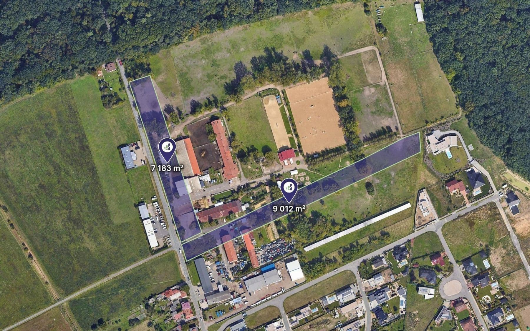 plot for sale, 8,098 m², Spojil, Pardubický Region plot for sale, 8,098 m², Spojil, Pardubický Region