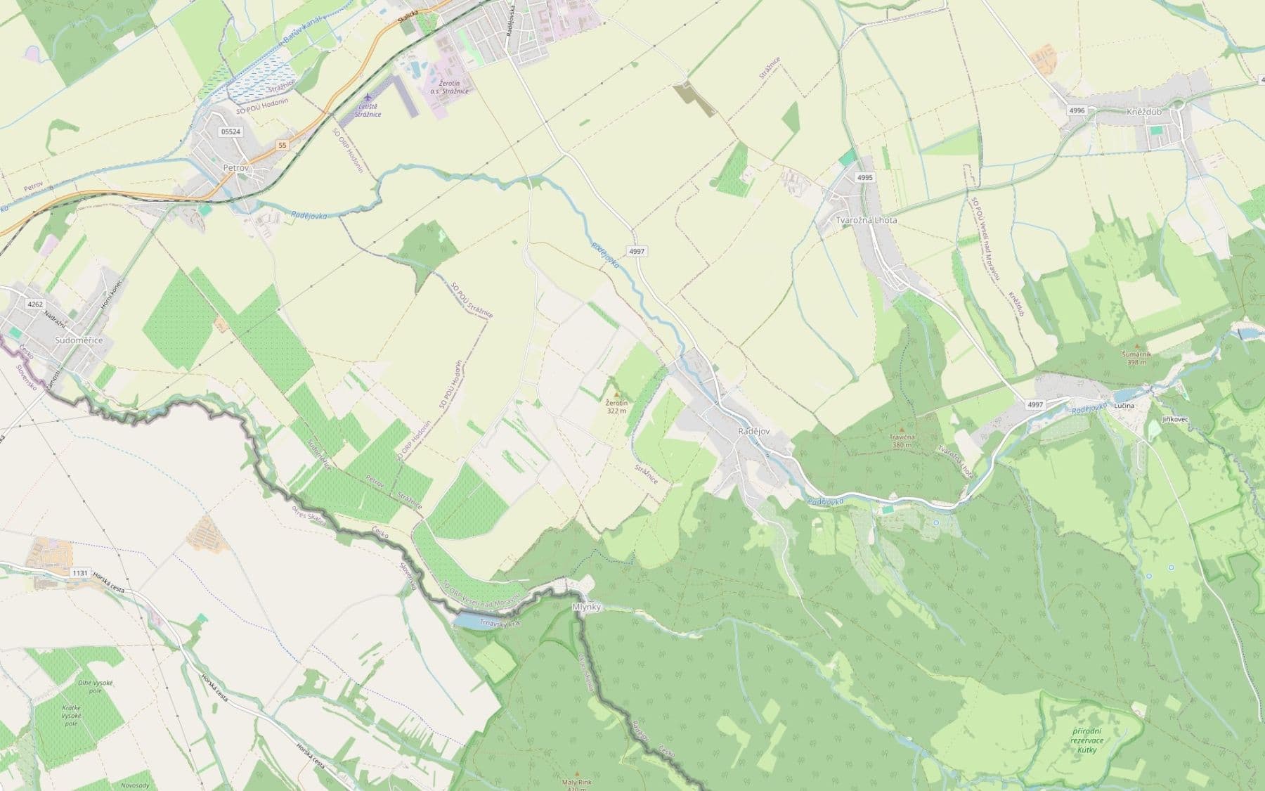 plot for sale, 1,111 m², Strážnice, Jihomoravský Region plot for sale, 1,111 m², Strážnice, Jihomoravský Region