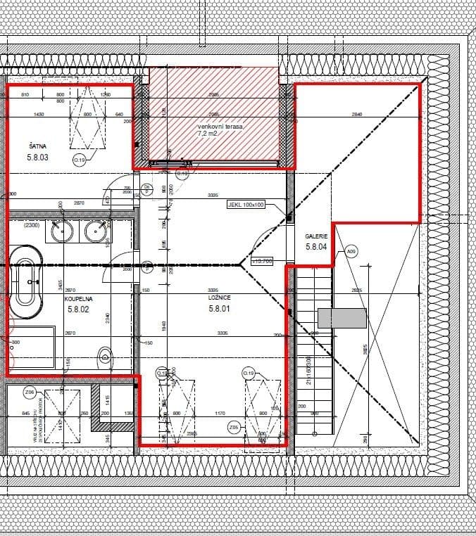 1 bedroom with open-plan kitchen flat to rent, 52 m², Čiklova, Prague, Prague 1 bedroom with open-plan kitchen flat to rent, 52 m², Čiklova, Prague, Prague
