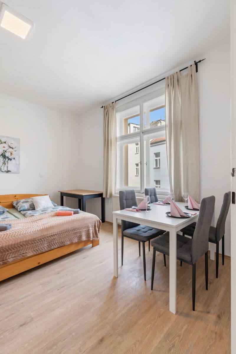 1 bedroom with open-plan kitchen flat to rent, 53 m², Košická, Prague, Prague 1 bedroom with open-plan kitchen flat to rent, 53 m², Košická, Prague, Prague