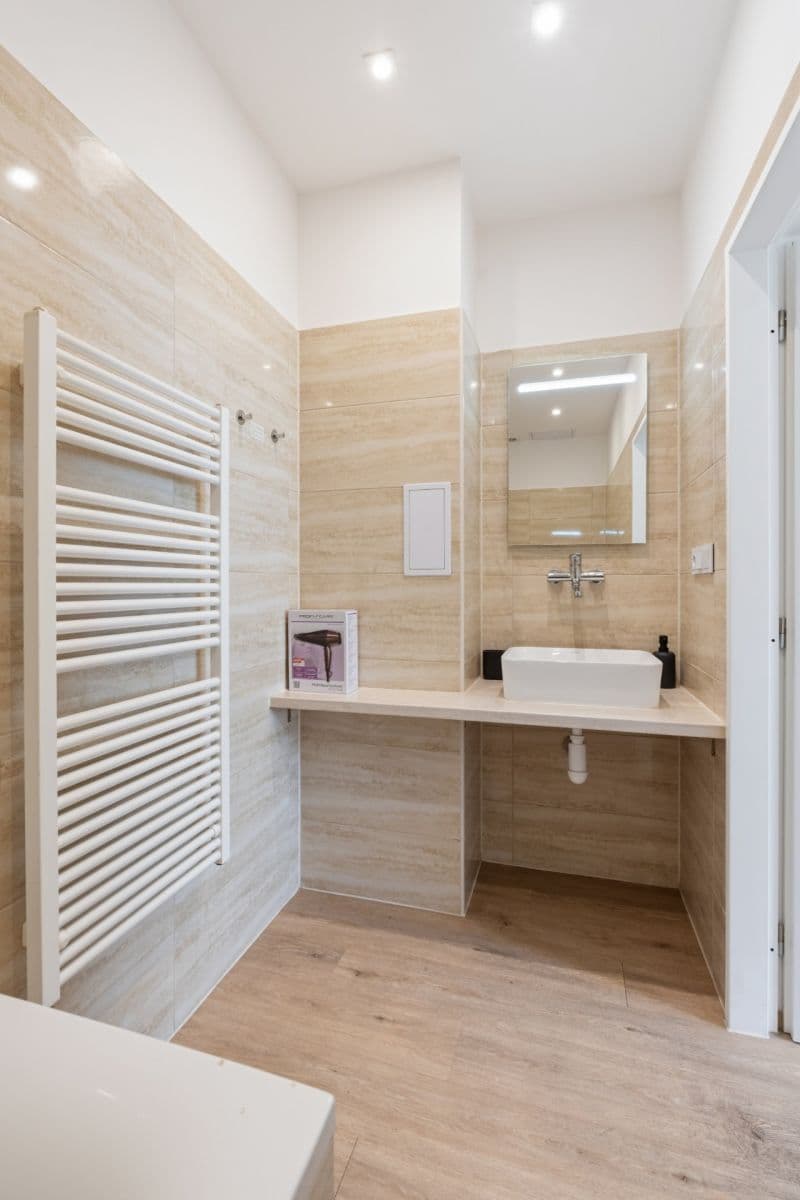 1 bedroom with open-plan kitchen flat to rent, 53 m², Košická, Prague, Prague 1 bedroom with open-plan kitchen flat to rent, 53 m², Košická, Prague, Prague