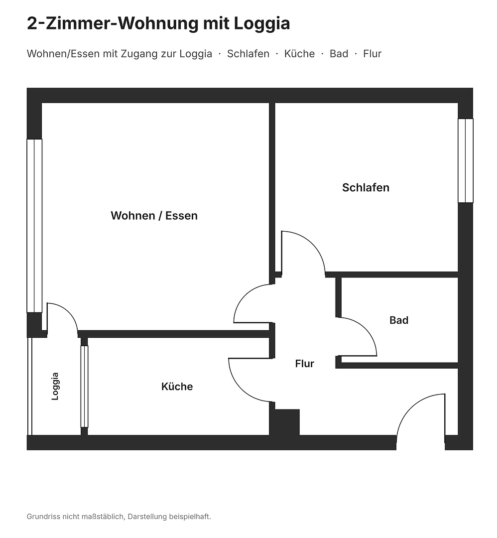 2 bedroom flat for sale, 61 m², Leipzig, Saxony 2 bedroom flat for sale, 61 m², Leipzig, Saxony