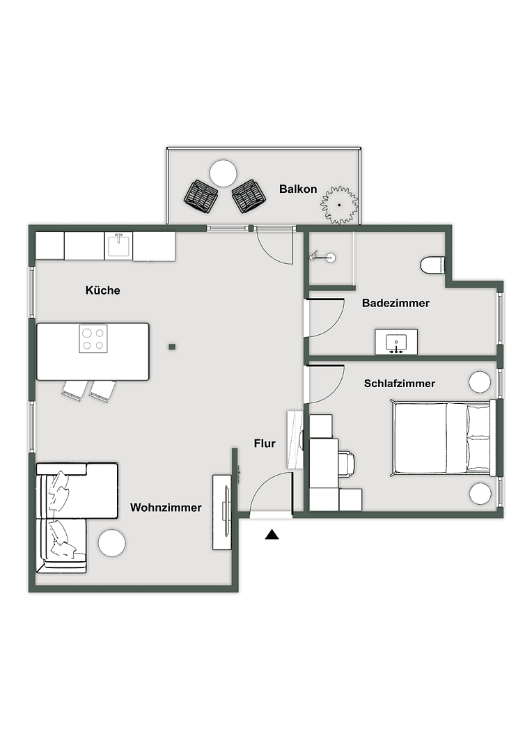 2 bedroom flat to rent, 65 m², Nelkenweg 10, Freising, Bavaria 2 bedroom flat to rent, 65 m², Nelkenweg 10, Freising, Bavaria