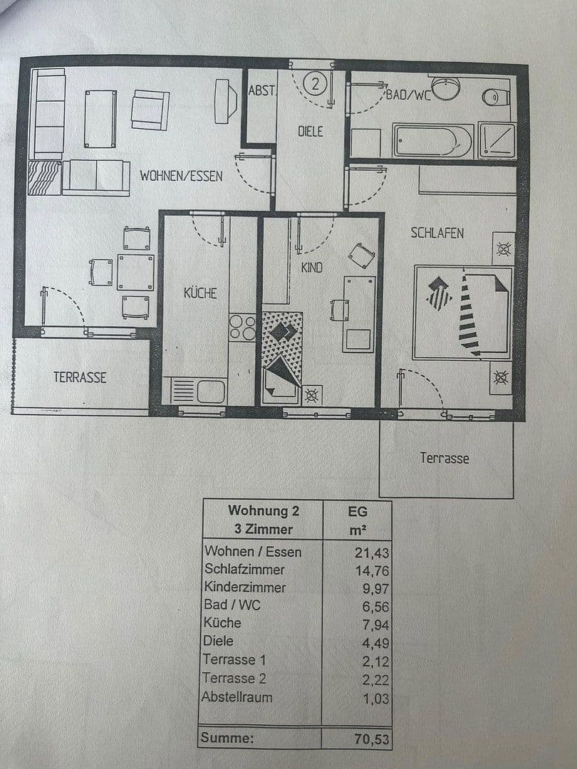3 bedroom flat to rent, 75 m², Hirtenholzstraße 2, Leipzig, Saxony 3 bedroom flat to rent, 75 m², Hirtenholzstraße 2, Leipzig, Saxony