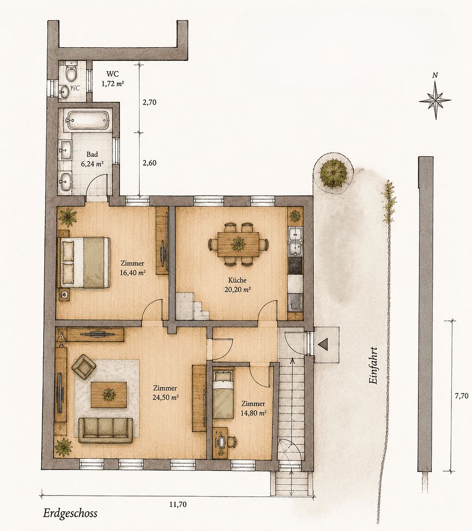 house for sale, 110 m², Heidelberg-Handschuhsheim, Baden-Württemberg house for sale, 110 m², Heidelberg-Handschuhsheim, Baden-Württemberg