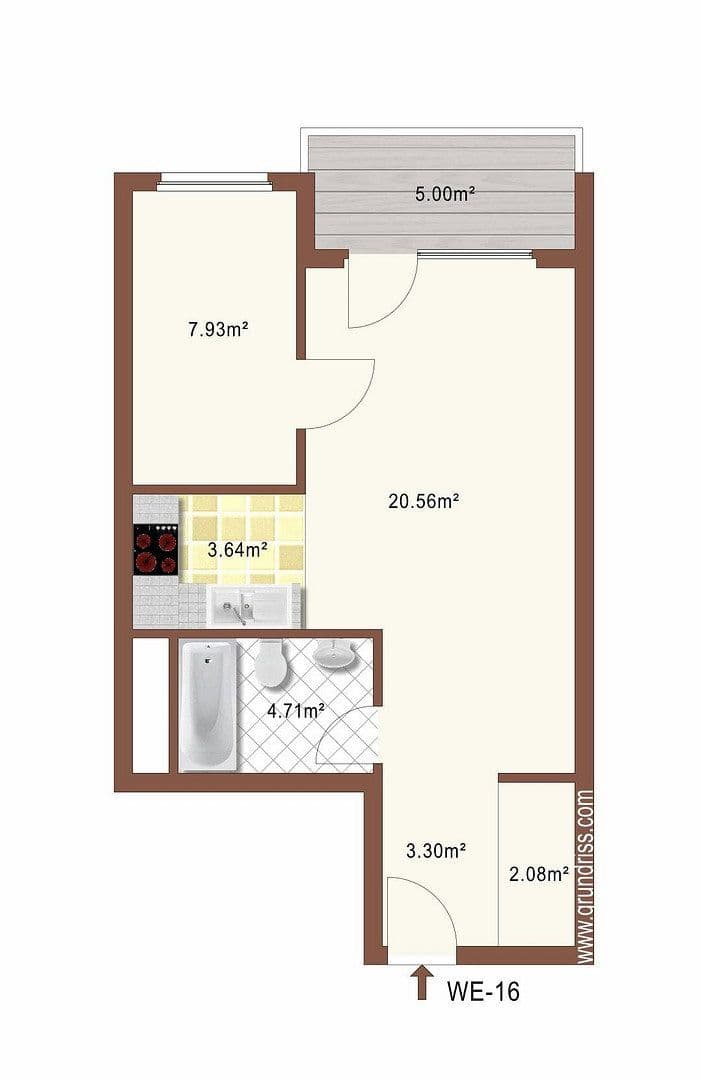 2 bedroom flat for sale, 45 m², Wismar, Mecklenburg-Vorpommern 2 bedroom flat for sale, 45 m², Wismar, Mecklenburg-Vorpommern