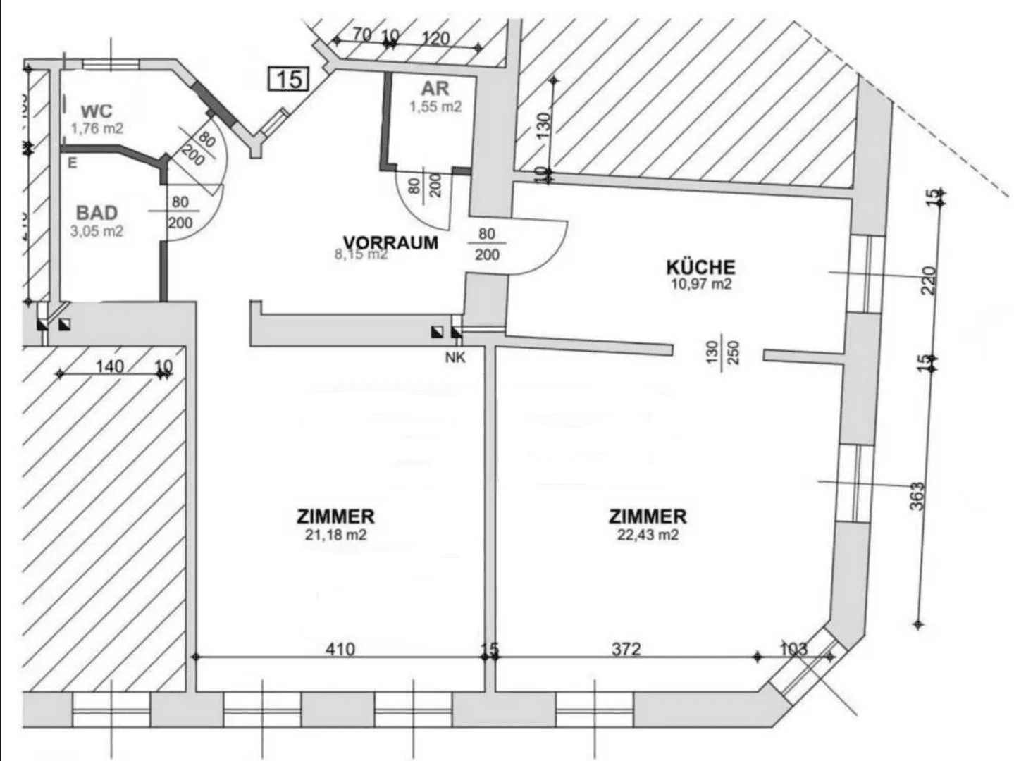 1 bedroom with open-plan kitchen flat for sale, 69 m², Hofherrgasse 19, Wien, Vienna 1 bedroom with open-plan kitchen flat for sale, 69 m², Hofherrgasse 19, Wien, Vienna