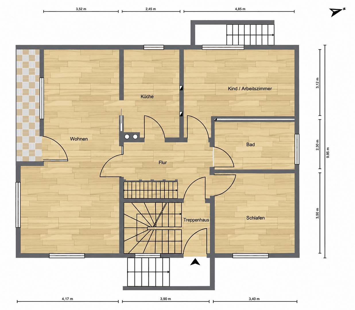 5 bedroom flat to rent, 123 m², Berlin, Berlin 5 bedroom flat to rent, 123 m², Berlin, Berlin