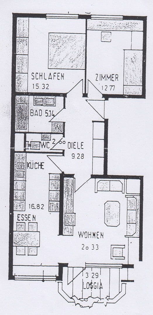2 bedroom with open-plan kitchen flat to rent, 85 m², Crailsheimer Weg 12, Neckarsulm, Baden-Württemberg 2 bedroom with open-plan kitchen flat to rent, 85 m², Crailsheimer Weg 12, Neckarsulm, Baden-Württemberg