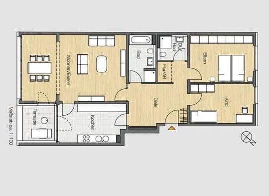 2 bedroom with open-plan kitchen flat to rent, 130 m², Köln, North Rhine-Westphalia 2 bedroom with open-plan kitchen flat to rent, 130 m², Köln, North Rhine-Westphalia