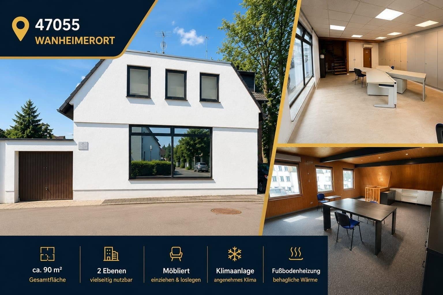 office to rent, 90 m², Duisburg, North Rhine-Westphalia office to rent, 90 m², Duisburg, North Rhine-Westphalia