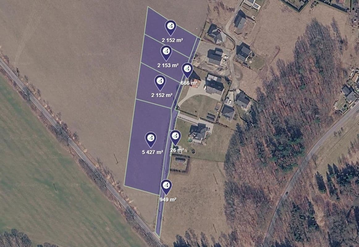 plot for sale, 3,484 m², Rychnov u Jablonce nad Nisou, Liberecký Region plot for sale, 3,484 m², Rychnov u Jablonce nad Nisou, Liberecký Region