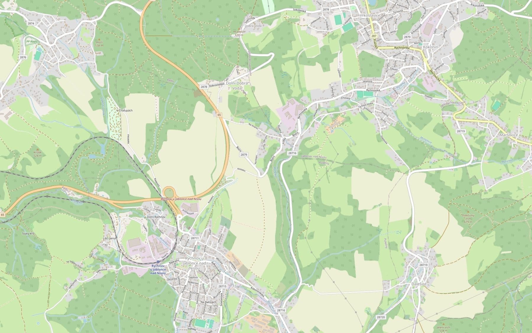 plot for sale, 3,484 m², Rychnov u Jablonce nad Nisou, Liberecký Region plot for sale, 3,484 m², Rychnov u Jablonce nad Nisou, Liberecký Region