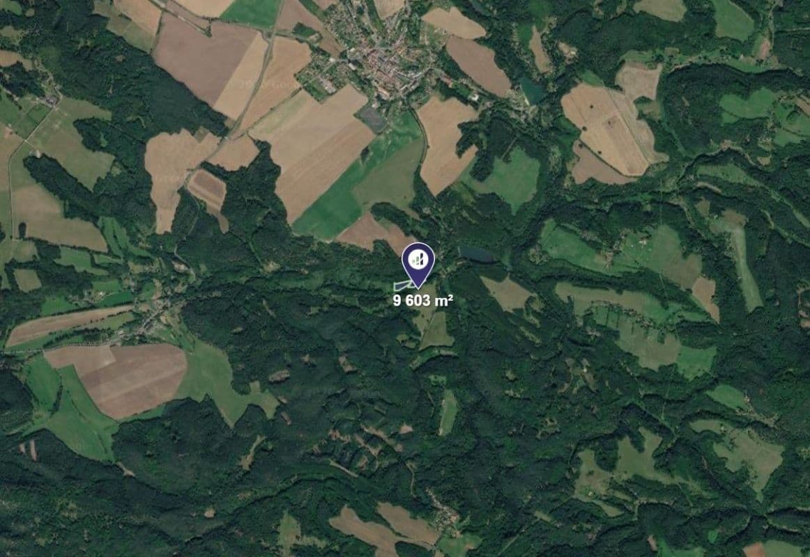 plot for sale, 9,603 m², Dubá, Liberecký Region plot for sale, 9,603 m², Dubá, Liberecký Region
