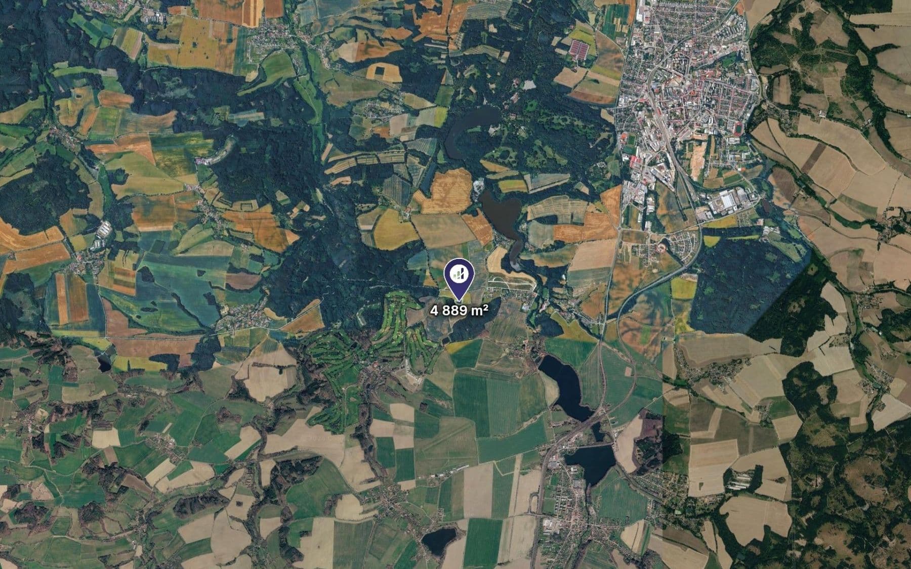 plot for sale, 4,889 m², Bystřice, Středočeský Region plot for sale, 4,889 m², Bystřice, Středočeský Region