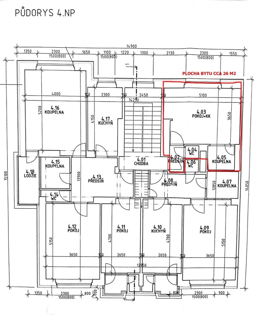 Studio flat to rent, 26 m², Rybníček, Brno, Jihomoravský Region Studio flat to rent, 26 m², Rybníček, Brno, Jihomoravský Region