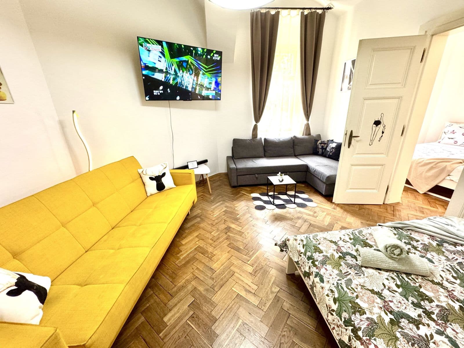 flat to rent, 90 m², Navrátilova, Prague, Prague flat to rent, 90 m², Navrátilova, Prague, Prague