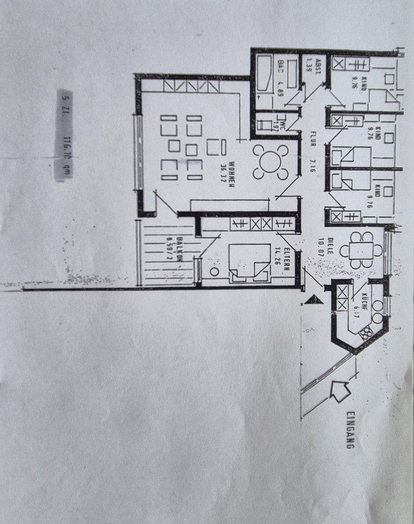 5 bedroom flat to rent, 116 m², Ammerbuch, Baden-Württemberg 5 bedroom flat to rent, 116 m², Ammerbuch, Baden-Württemberg