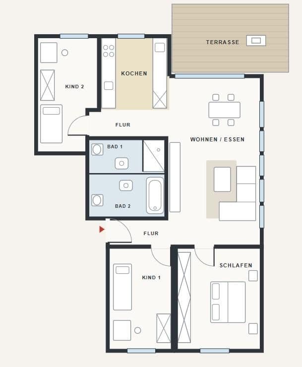 4 bedroom flat for sale, 92 m², Neu-Isenburg, Hesse 4 bedroom flat for sale, 92 m², Neu-Isenburg, Hesse