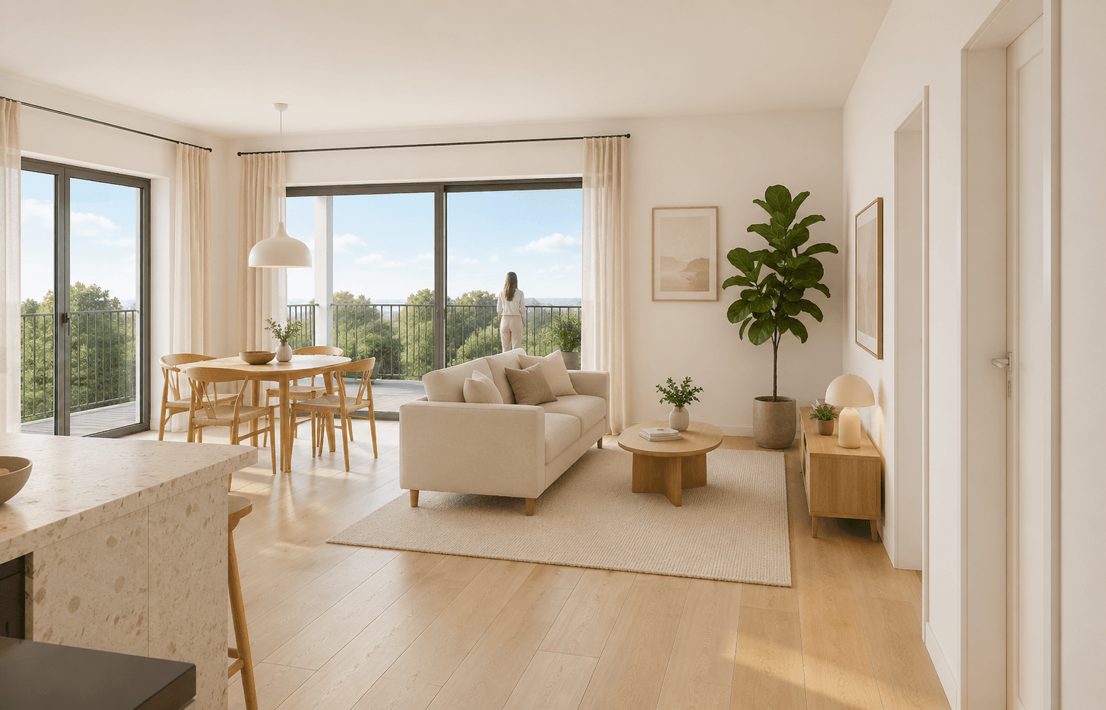 2 bedroom flat for sale, 58 m², Am See 3, Schwarzach am Main, Bavaria 2 bedroom flat for sale, 58 m², Am See 3, Schwarzach am Main, Bavaria