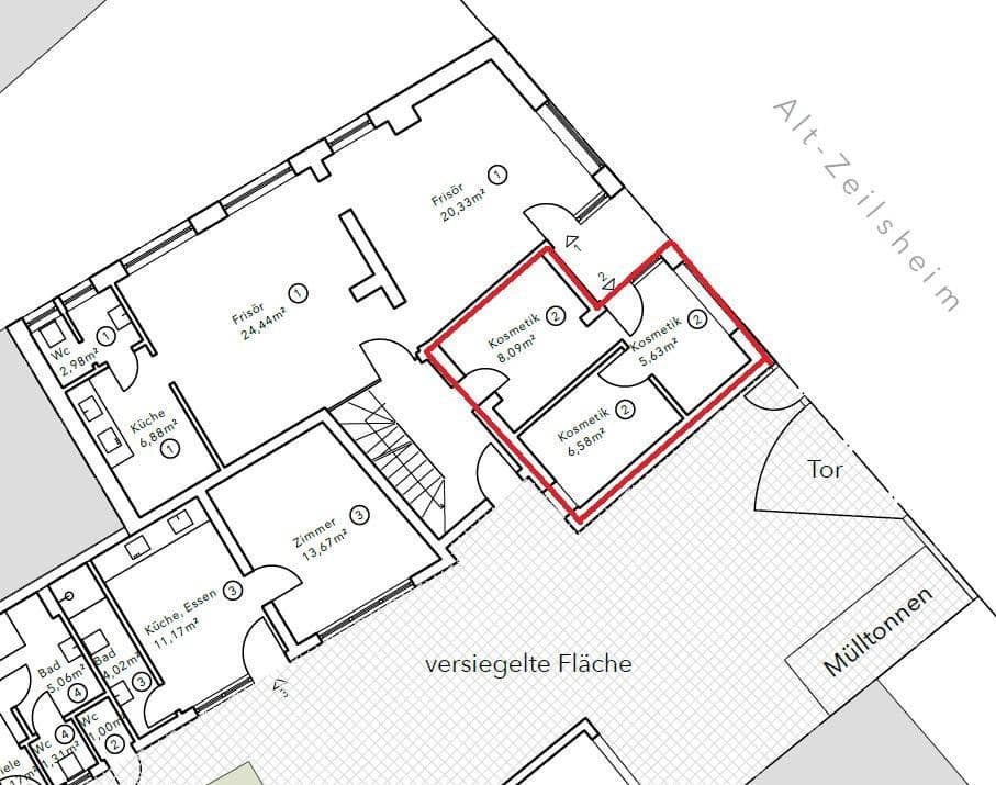non-residential property for sale, 22 m², Alt Zeilsheim 47, Frankfurt, Hesse non-residential property for sale, 22 m², Alt Zeilsheim 47, Frankfurt, Hesse