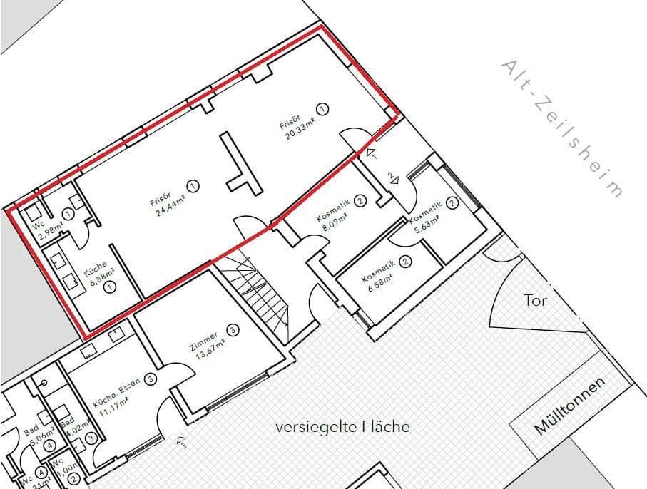 non-residential property for sale, 55 m², Alt Zeilsheim 47, Frankfurt am Main, Hesse non-residential property for sale, 55 m², Alt Zeilsheim 47, Frankfurt am Main, Hesse