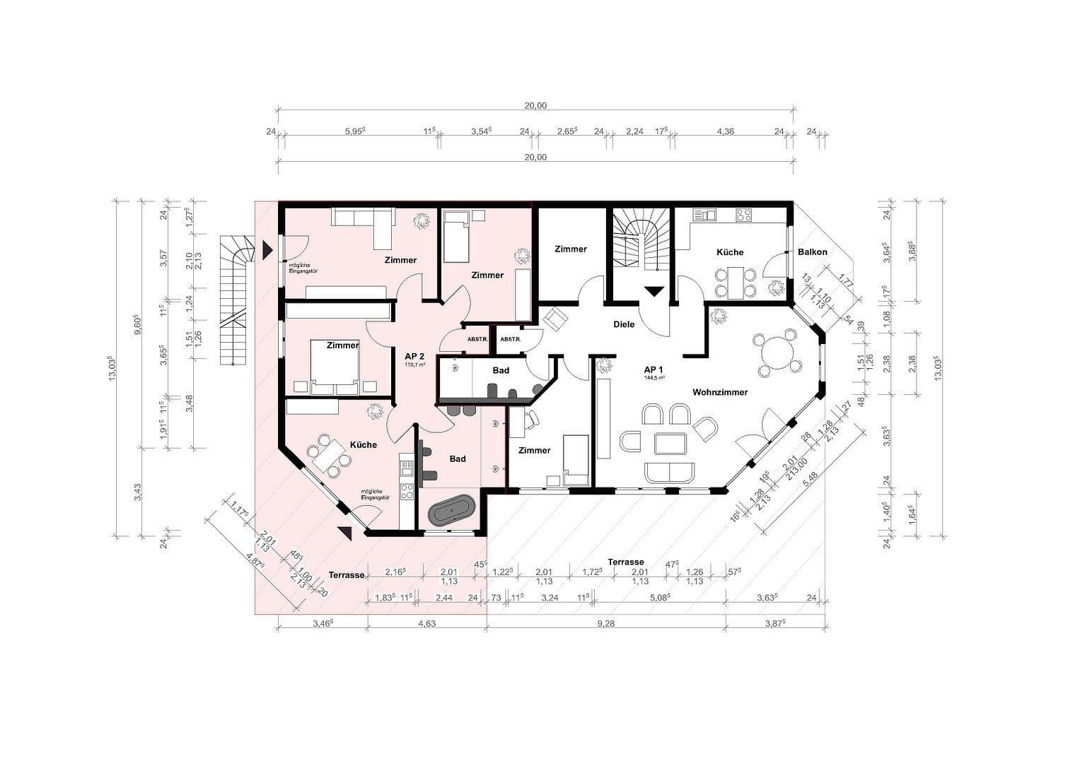 3 bedroom flat to rent, 119 m², Mottmannstraße 5b, Troisdorf, North Rhine-Westphalia 3 bedroom flat to rent, 119 m², Mottmannstraße 5b, Troisdorf, North Rhine-Westphalia
