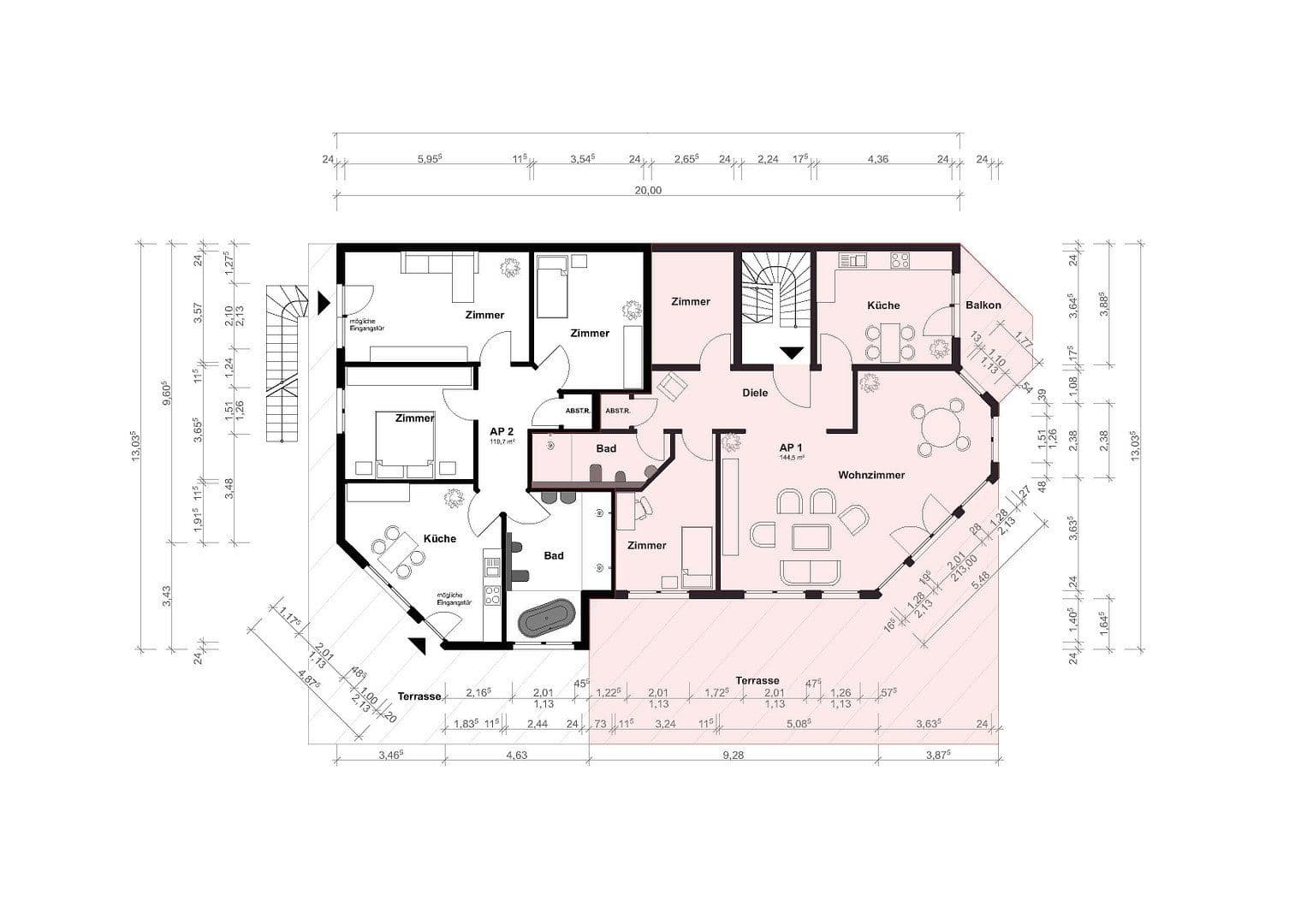 3 bedroom flat to rent, 145 m², Mottmannstraße 5b, Troisdorf, North Rhine-Westphalia 3 bedroom flat to rent, 145 m², Mottmannstraße 5b, Troisdorf, North Rhine-Westphalia