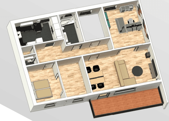 3 bedroom flat to rent, 92 m², Vosskamp 23, Wedemark, Lower Saxony 3 bedroom flat to rent, 92 m², Vosskamp 23, Wedemark, Lower Saxony