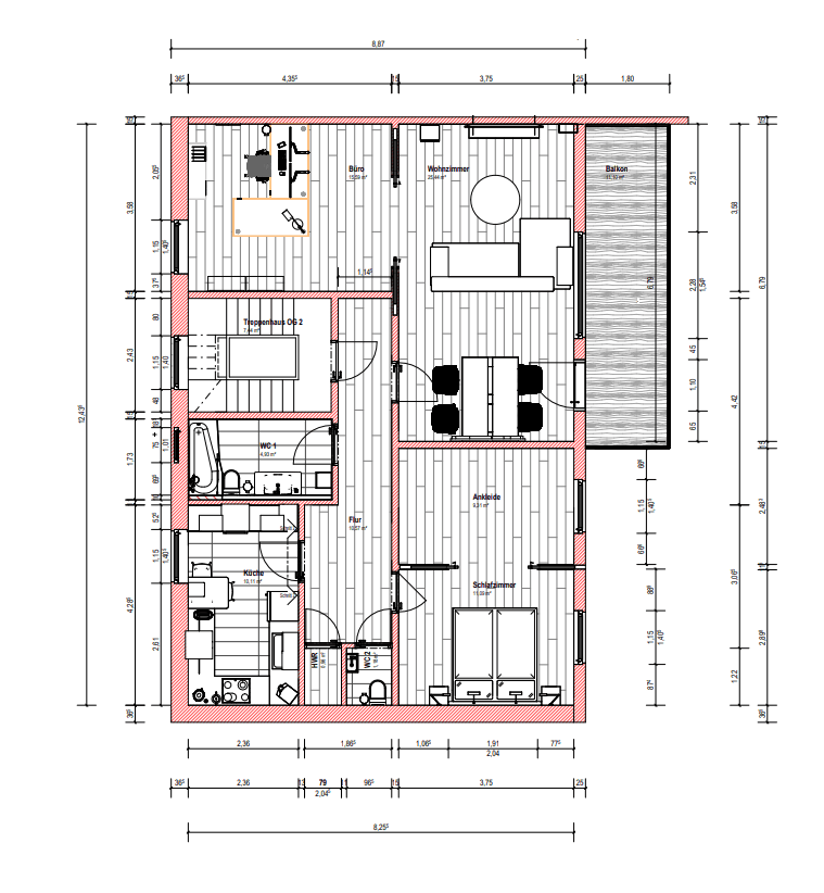 3 bedroom flat to rent, 92 m², Vosskamp 23, Wedemark, Lower Saxony 3 bedroom flat to rent, 92 m², Vosskamp 23, Wedemark, Lower Saxony