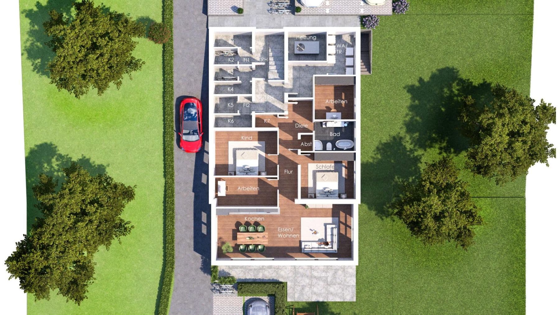 5 bedroom flat to rent, 144 m², Am Rebstock 14, Dietzenbach, Hesse 5 bedroom flat to rent, 144 m², Am Rebstock 14, Dietzenbach, Hesse