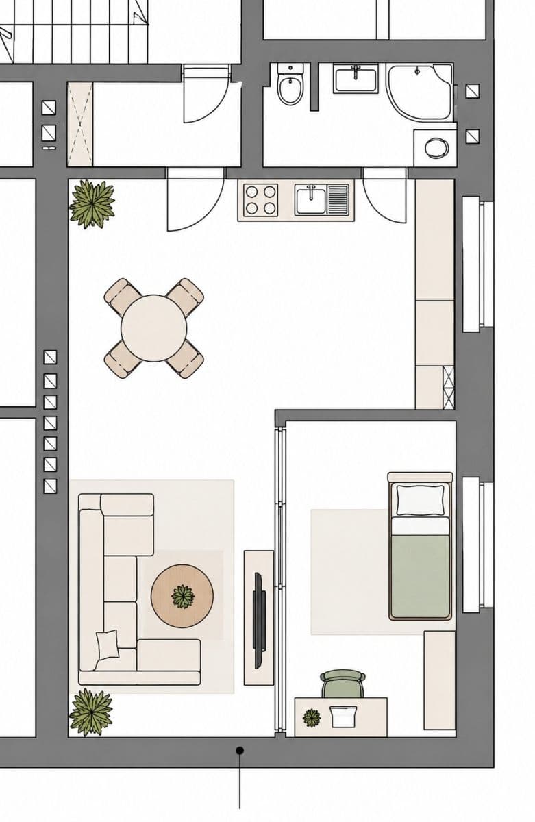 1 bedroom with open-plan kitchen flat for sale, 50 m², Schweitzerova, Olomouc, Olomoucký Region 1 bedroom with open-plan kitchen flat for sale, 50 m², Schweitzerova, Olomouc, Olomoucký Region