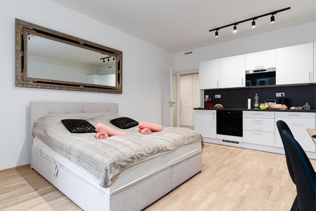 2 bedroom with open-plan kitchen flat to rent, 129 m², Albrightové, Prague, Prague 2 bedroom with open-plan kitchen flat to rent, 129 m², Albrightové, Prague, Prague