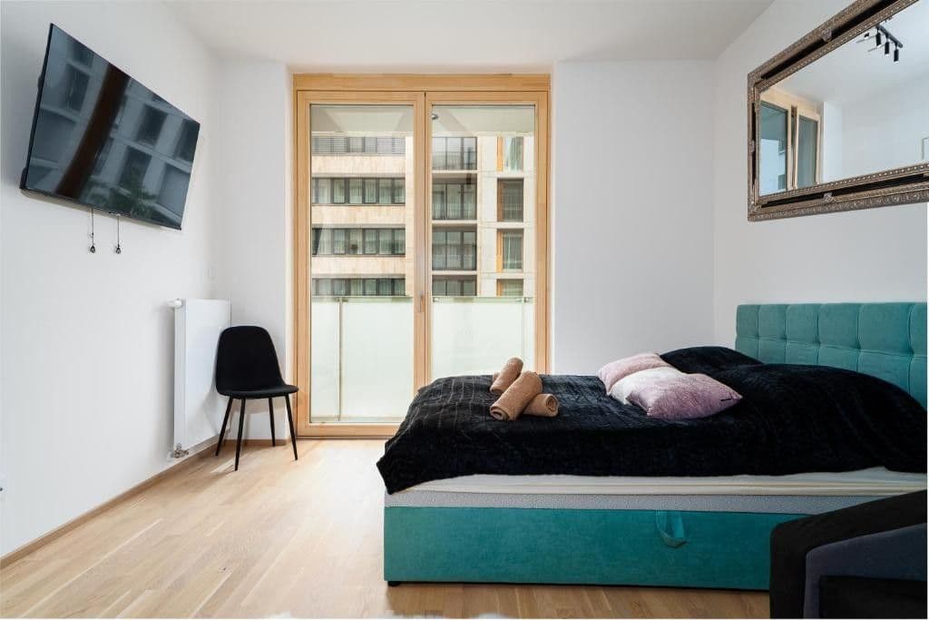 2 bedroom with open-plan kitchen flat to rent, 129 m², Albrightové, Prague, Prague 2 bedroom with open-plan kitchen flat to rent, 129 m², Albrightové, Prague, Prague